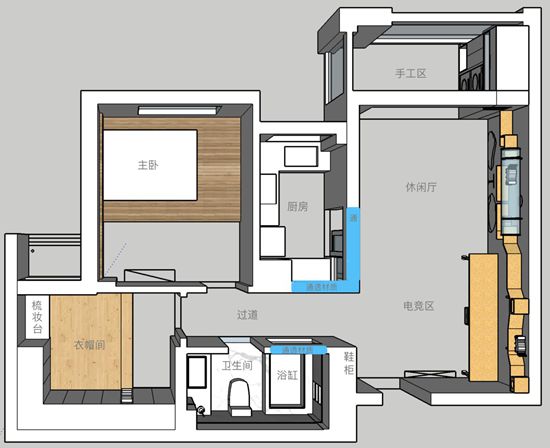 貓咪們的夢想豪宅！愛貓之家12萬低成本改裝120㎡簡約風